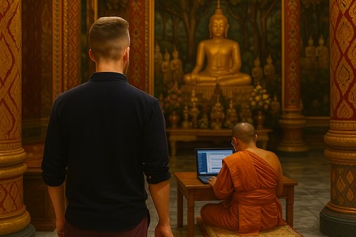30 Days in Thailand: Monks & AI - Consciousness in the Digital Age